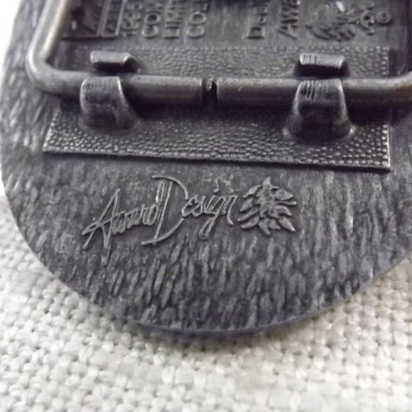 1995 National Finals Rodeo Miniature Belt Buckle - Picture 4 of 7